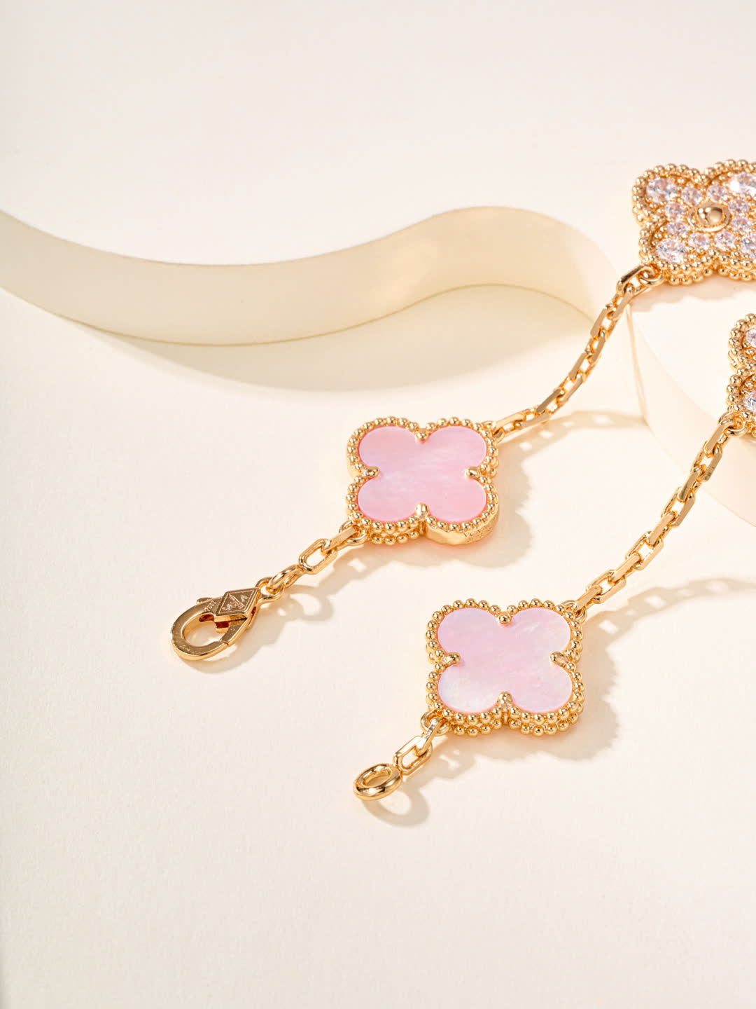 Van Cleef & Arpels Alhambra Pink Gold Bracelet